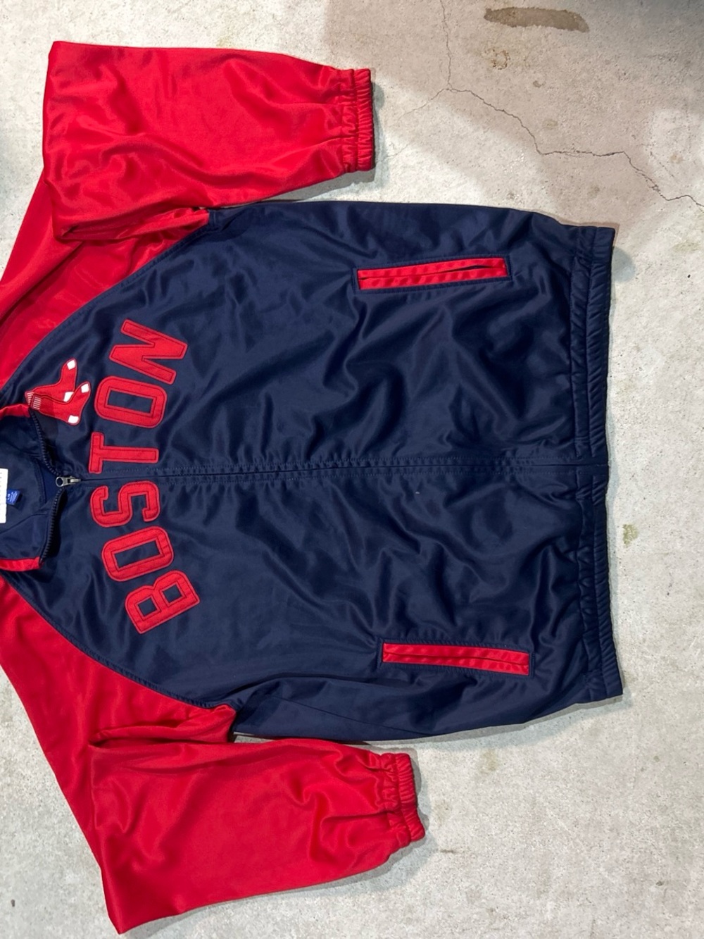 Genuine Merchandise Kids Navy & Red 'Boston' Team Jacket